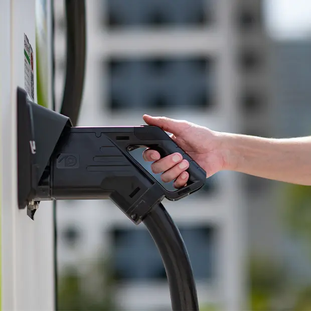 EV charging connector