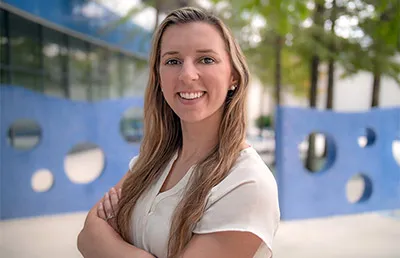 Former OUC intern, Whitney Morrissey.