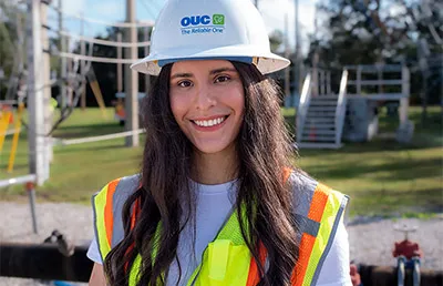 Former OUC intern, Victoria Simanca.