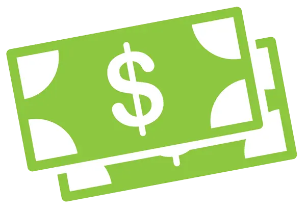 Illustration of dollar bills